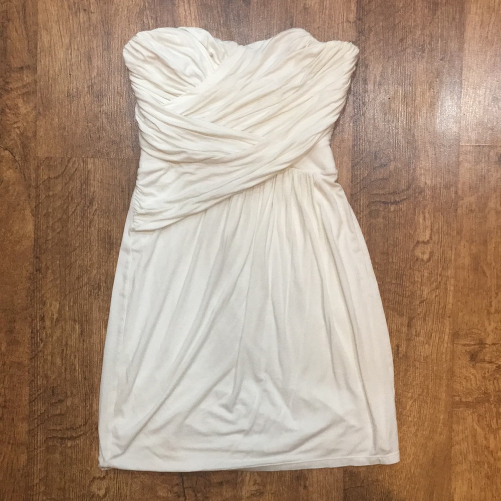 Express strapless mini dress